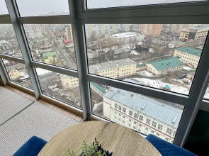 Апартаменты Синяя Студия с Панорамным Окном