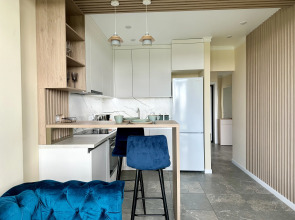 Квартира Happy Atlantis видовая в доме бизнес класса в центре Казани