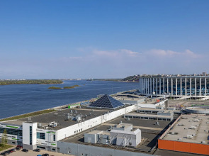 Апартаменты с видом на Волгу на Волжской наб.26 м.Стрелка. Сова-Дом