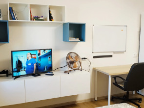 Квартира Современная студия в пешей доступности от метро