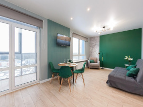 Апартаменты Уютная евро-2 Изумруд