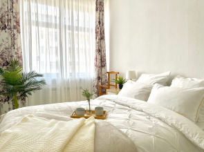 Апартаменты SUNVILLES Светлая 3 Комнатная Квартира  в ЖК Берег