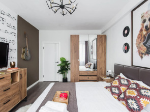 Квартира GM Apartments в стиле Рок-н-ролл с видом на Кремль