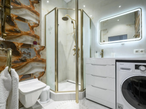 Апартамент Люкс Красивейший в ЖК «Барселона парк» с большим балконом и видом на море