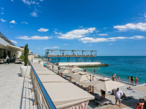 Апартаменты Студия с террасой и видом на море в Скай Плаза 3