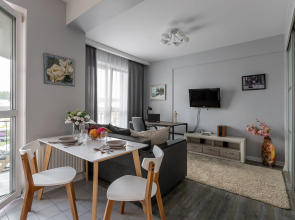 Апартаменты с уютным балконом