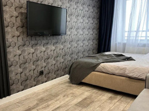 1-к. квартира на Базарной площади с видом на пруд, 30 м², 22 этаж