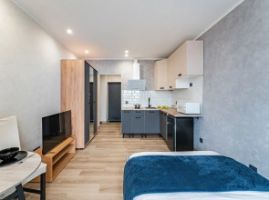 Апартаменты Студия на 23 Этаже с Видом на Москву