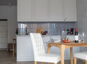 Квартира Новая с видом на горы и балконом