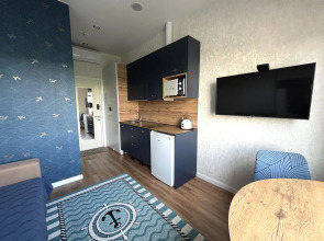 Апартаменты Двухместная студия с кухней Волна