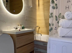 Апартаменты Двухкомнатные недалеко от вокзалов Sinyaya ptichka