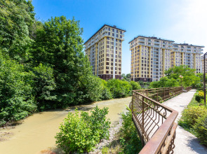 Просторная стильная квартира с видом на горы. Кватро 43