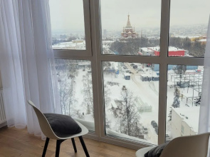 Квартира Премиальная в центре Ижевска с Панорамным Видом на Собор и Пруд