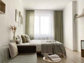 Квартира Солнечная с Видом на Парк