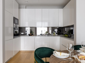 Квартира GM Apartments Суперсовременная Видовая Квартира в Neva Towers