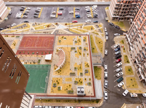 Квартира Современная студия для двоих возле  Экспо-град