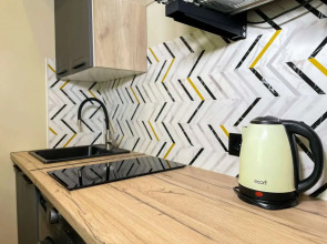 Апартаменты Стильная 2х-уровневая Cтудия рядом с метро Тульская