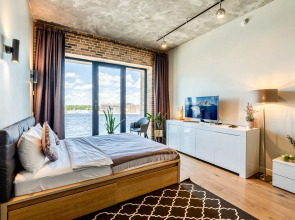 Апартаменты Panoramic Neva View Loft, High floor