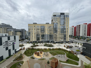 Квартира Уютная квартира с большой детской площадкой в самом сердце Тюмени