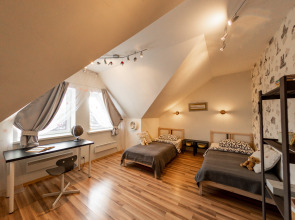 Апартаменты Семейный Таунхаус с Камином и Сауной