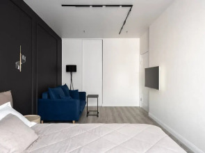 Квартира в синих тонах