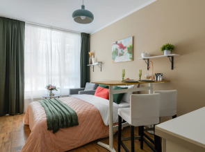 Апартаменты Уютная студия в Зеленогорске среди сосен