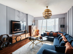 Квартира GM Apartments Шикарная Двушка в Москва Сити в Башне Око