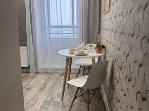 1-к. квартира на Базарной площади с видом на пруд, 30 м², 22 этаж