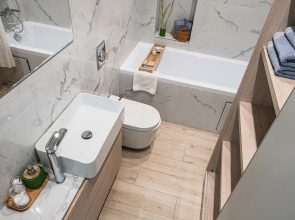 Просторные Апартаменты и СПА Баден-Баден в центре города, самостоятельное заселение 24/7