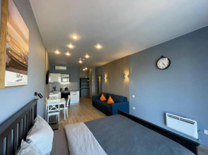 Апартаменты Central Place Vladivostok Люкс Комфорт с видом на Мосты и Залив (1)