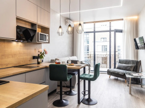 Квартира Апартамент-Студия с Террасой Apart Zelenogradsk