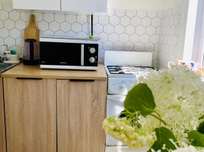 Апартаменты Двухкомнатные недалеко от вокзалов Sinyaya ptichka