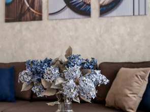 Квартира с видом на город и достопримечательности