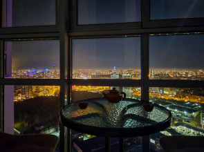 Квартира Уютная с панорамным видом 33 этаж