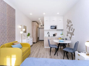 Квартира Студия с Балконом и Видом на Море