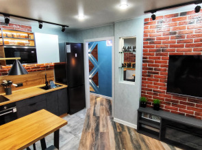 Апартаменты Евродвушка с дизайнерским решением в стиле Soft loft