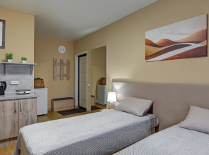 Апартаменты Улучшенная Студия Лотос Светлый Дом