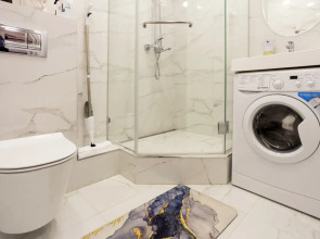 Квартира уютная студия с балконом в шаге от Тинькофф холл