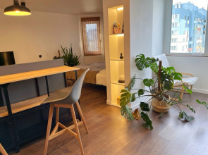 Квартира с панорамным видом на Волгу