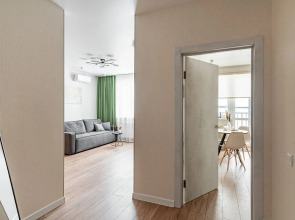 Апартаменты для 5 гостей рядом с аквапарком Ривьера