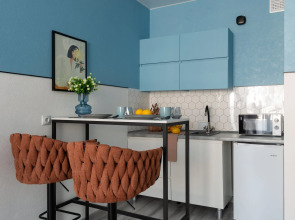 Апартаменты Стильная студия в ЖК Акватория возле реки