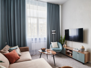 Квартира GM Apartments Тихая и уютная Трехкомнатная на Краснопресненской набережной