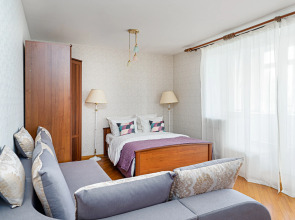 Апартаменты двухкомнатные сети VIZIT рядом с метро Проспект Победы