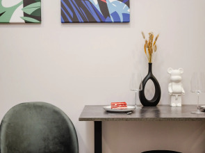 Апартаменты Новая Cтудия в Cтиле Минимализм рядом с Ботаническим Садом