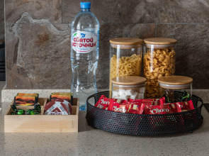 Квартира Moscow Deluxe Apartments Family suite city view-2