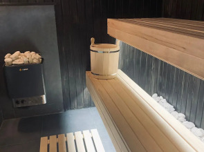 Частный дом Барн-хаус с сауной и чаном