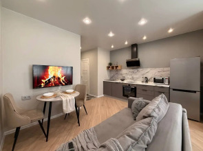 Квартира Новая уютная студия рядом с Аквапарком