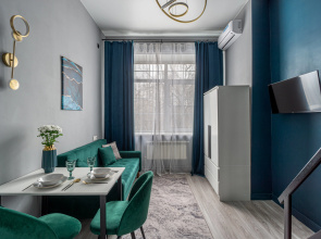 Квартира Студия Emerald Room у МЦД Вешняки