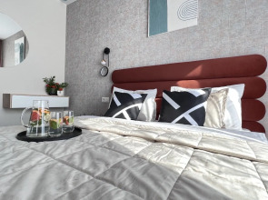 Апартаменты Bид на реку с террасы 13го этажа