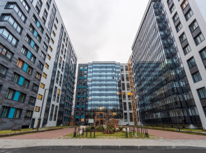 Апартаменты Арт Лайн Moderna Яркая Студия